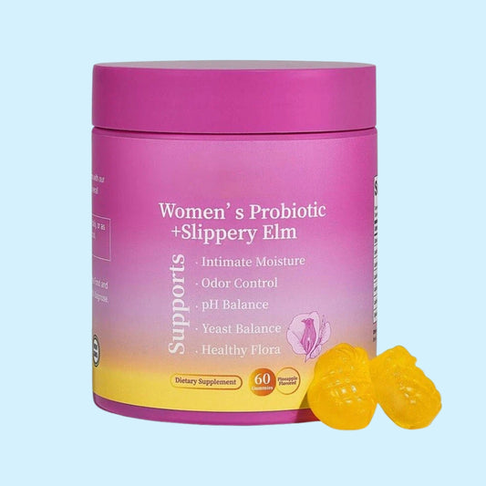 Feminine Probiotic Gummies – pH & Dryness Relief – Gut-Vaginal Balance