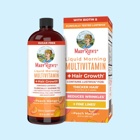 Hair Growth Multivitamin – Liquid Formula – Thicker Hair in 3 Weeks