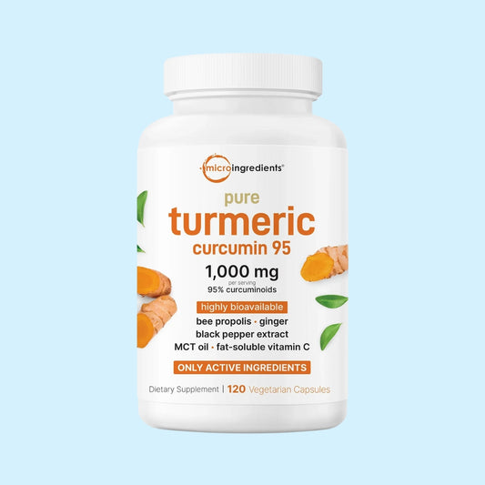 Turmeric Capsules – 95% Curcuminoids Blend – Fast Joint & Inflammation Relief