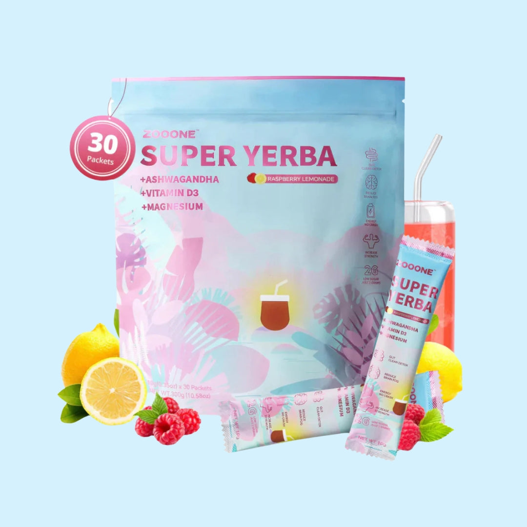 Yerba Mate Tea Powder – Jitter-Free Energy – Gut Support & Craving Control