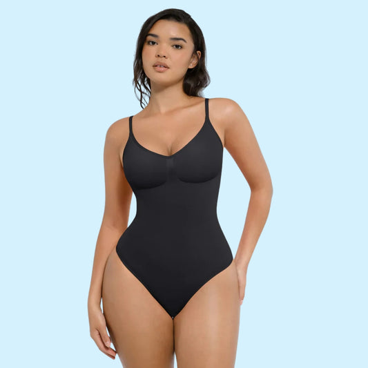 Slimming Jumpsuit – Covered Bust Design – Seamless Curve Sculpting